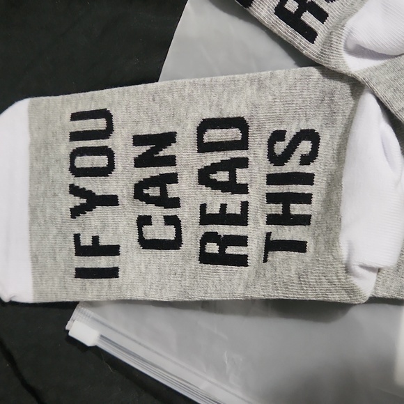 If you can read this bring me some Crown Royal socks brand new in package - Picture 2 of 5